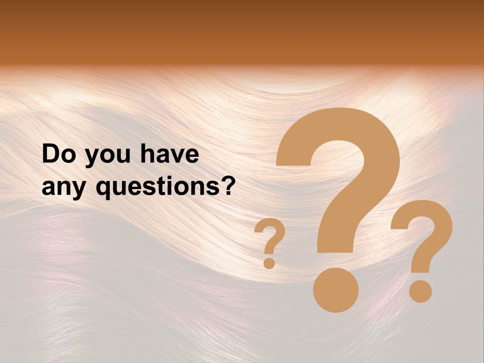 A Group Of Different Colored Hair On A Black Background PowerPoint Template