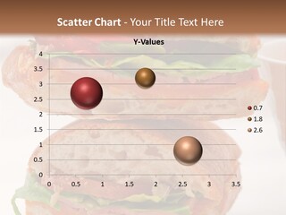 A Couple Of Sandwiches Sitting On Top Of A White Plate PowerPoint Template