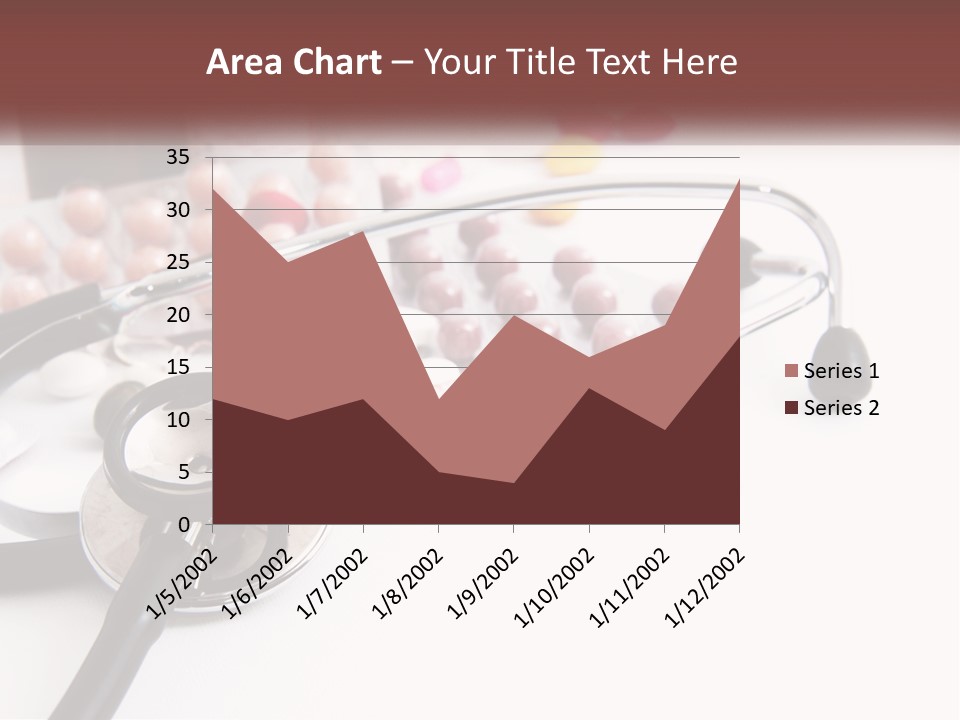 A Medical Powerpoint Presentation With Pills And A Stethoscope PowerPoint Template
