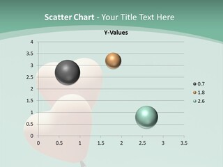 A Pink Heart Shaped Balloon Floating In The Air PowerPoint Template