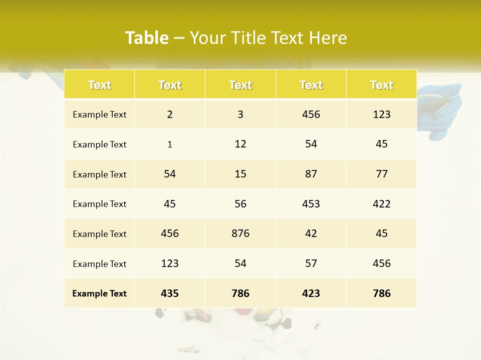 A Young Girl Wearing Skis And Holding Ski Poles PowerPoint Template