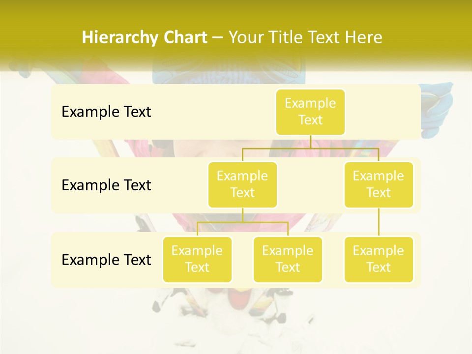 A Young Girl Wearing Skis And Holding Ski Poles PowerPoint Template