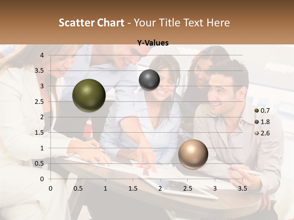 A Group Of People Are Gathered Around A Table PowerPoint Template