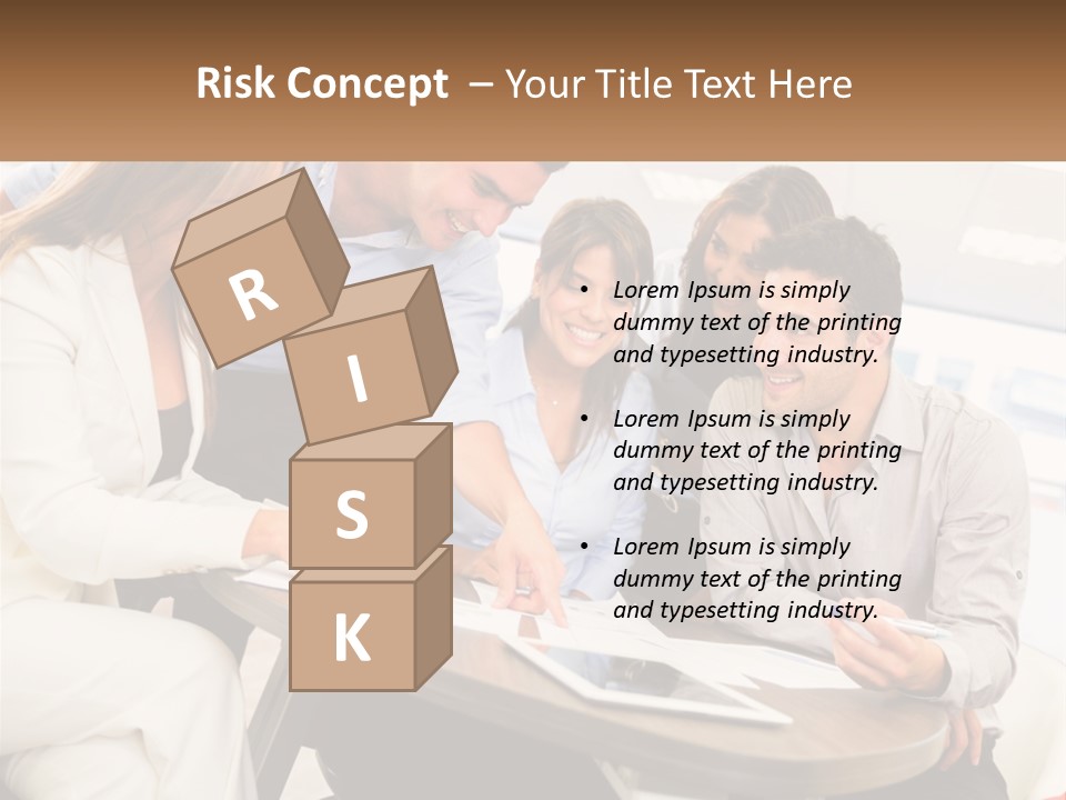 A Group Of People Are Gathered Around A Table PowerPoint Template