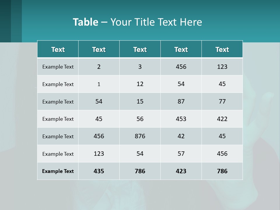 A Woman Holding Up A Pair Of Glasses To Her Face PowerPoint Template