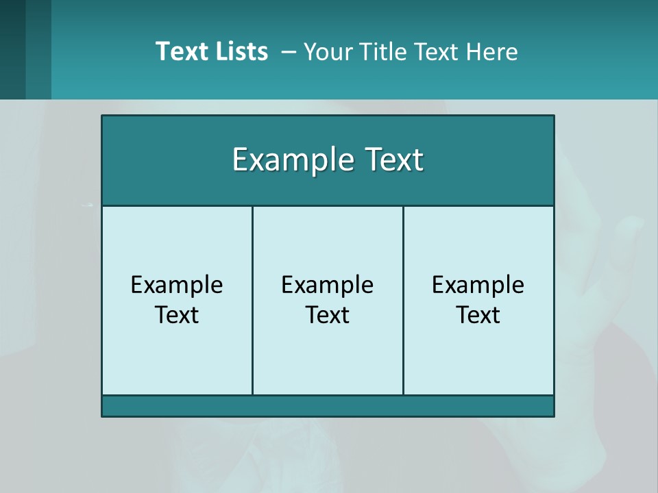 A Woman Holding Up A Pair Of Glasses To Her Face PowerPoint Template