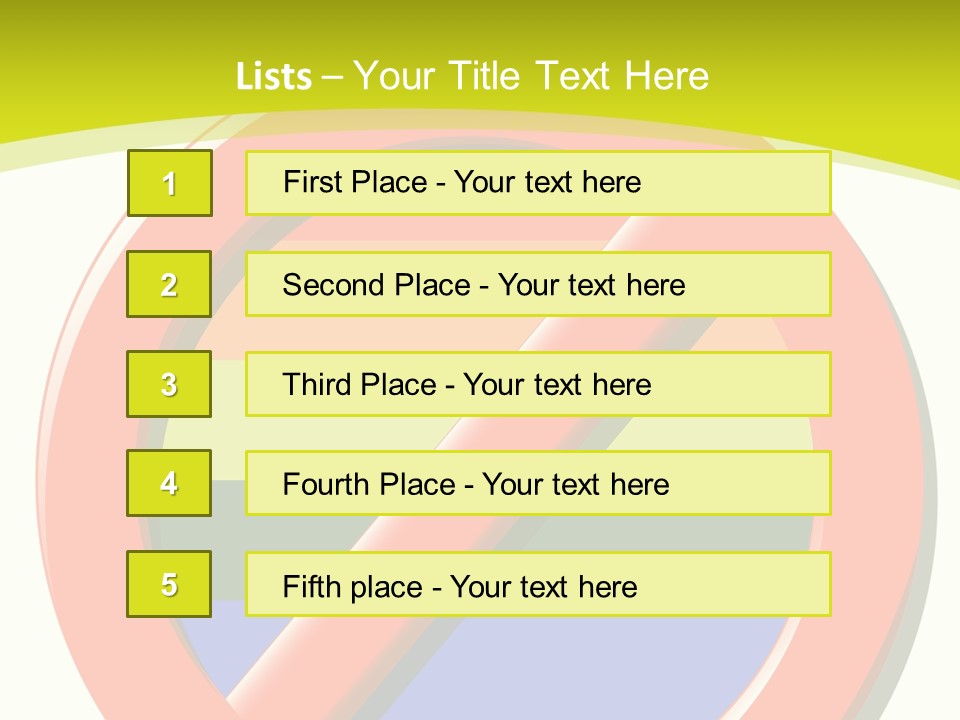 A Red Stop Sign Sitting On Top Of A Green And Yellow Background PowerPoint Template