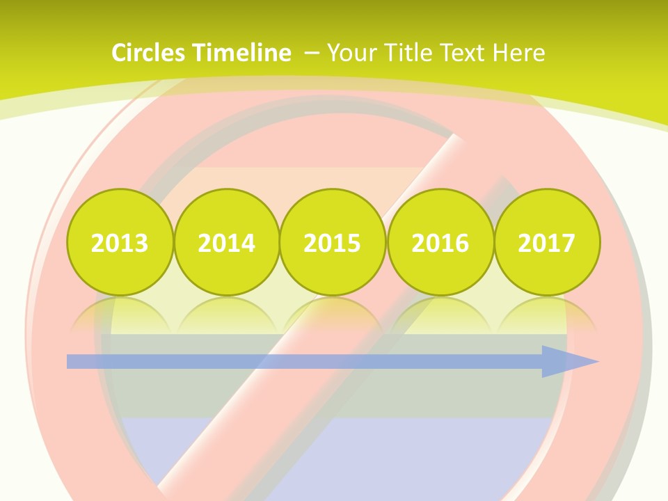 A Red Stop Sign Sitting On Top Of A Green And Yellow Background PowerPoint Template