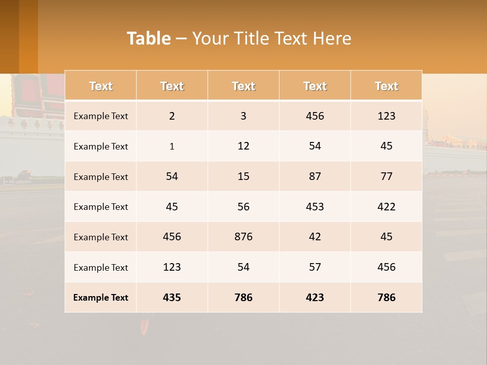 A Tuk Tuk Is Parked In Front Of A Building PowerPoint Template