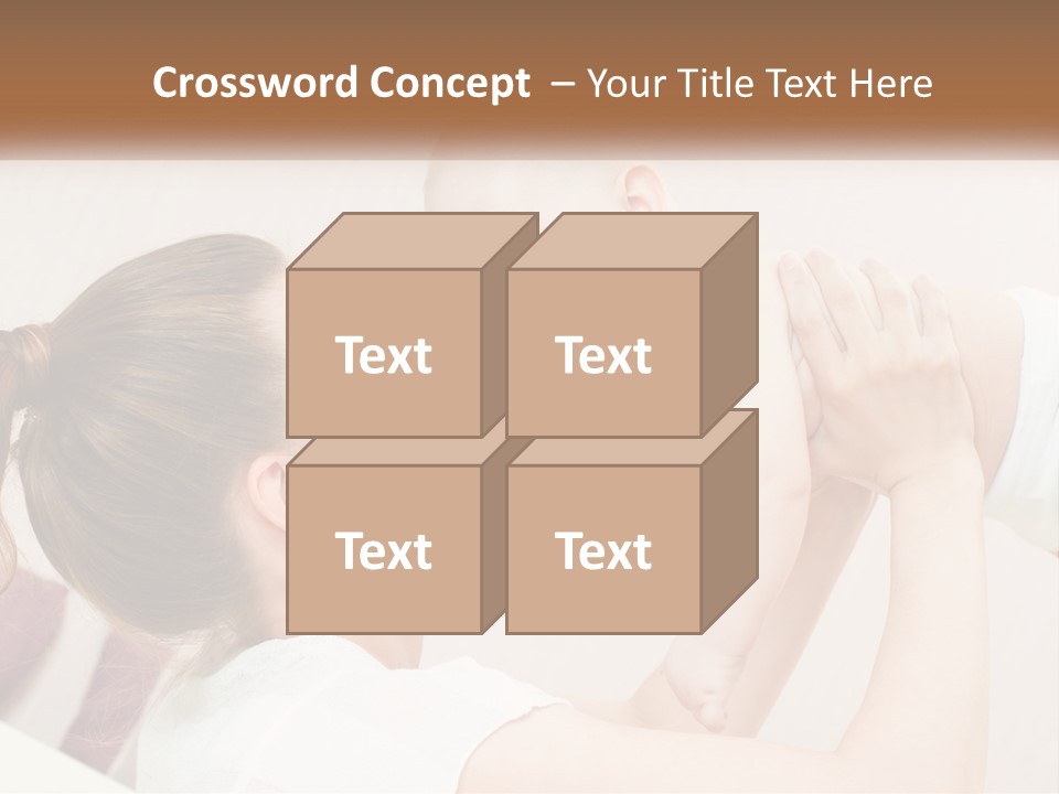 A Woman Holding A Baby In Her Arms PowerPoint Template