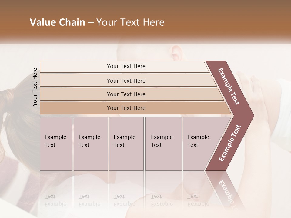 A Woman Holding A Baby In Her Arms PowerPoint Template