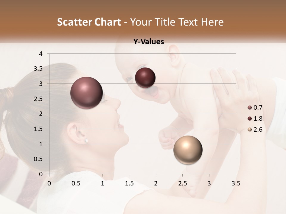 A Woman Holding A Baby In Her Arms PowerPoint Template