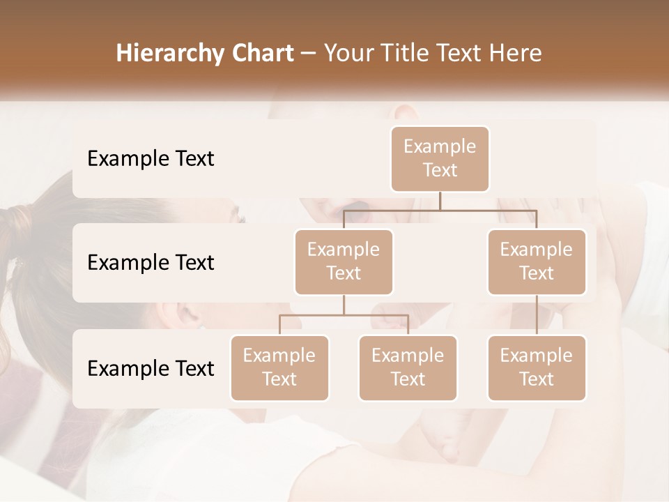 A Woman Holding A Baby In Her Arms PowerPoint Template