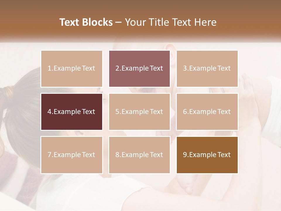 A Woman Holding A Baby In Her Arms PowerPoint Template