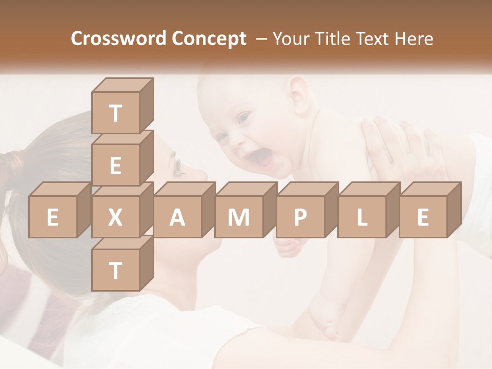 A Woman Holding A Baby In Her Arms PowerPoint Template