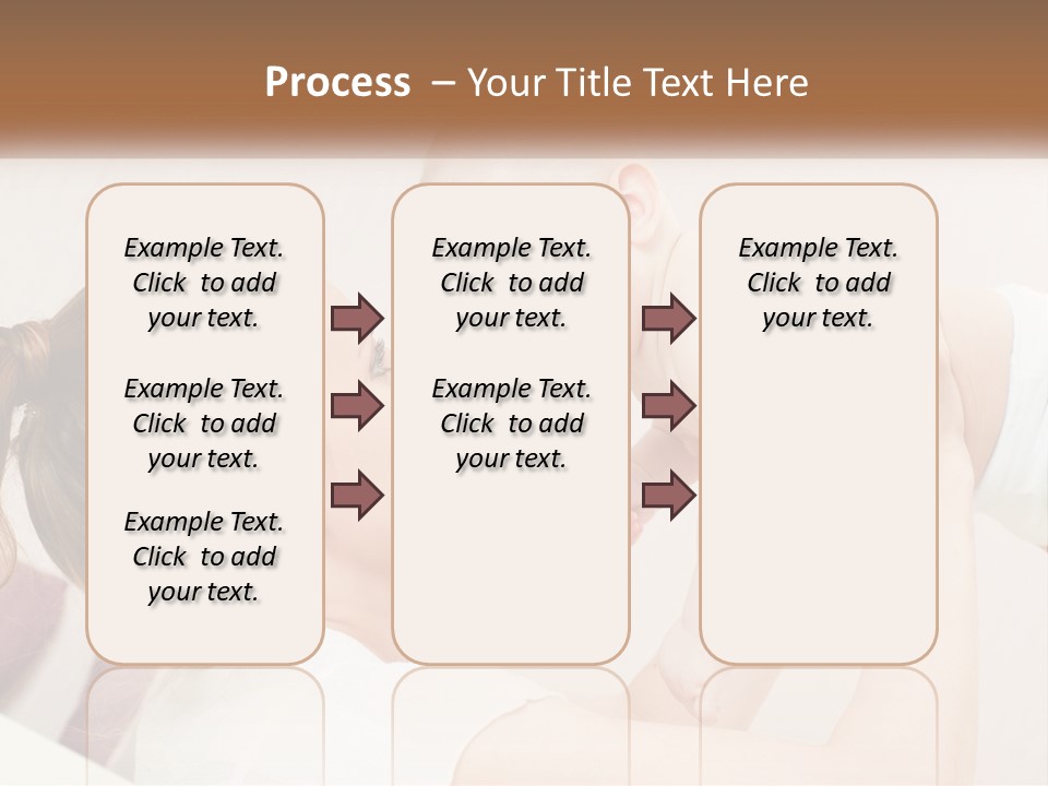 A Woman Holding A Baby In Her Arms PowerPoint Template