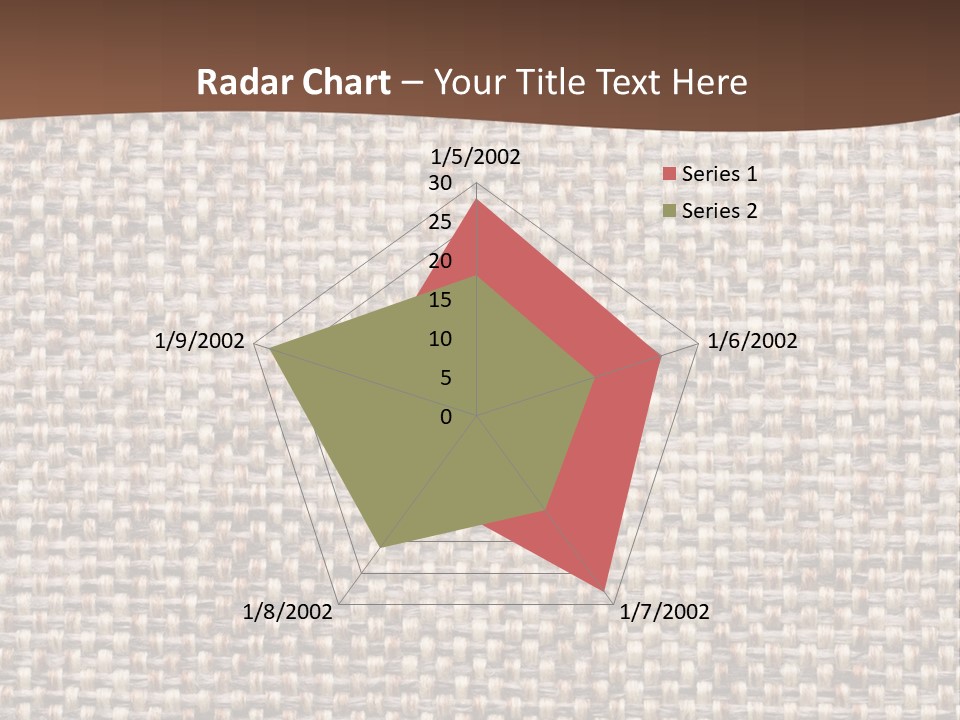 A Brown And White Background With A Brown Stripe PowerPoint Template