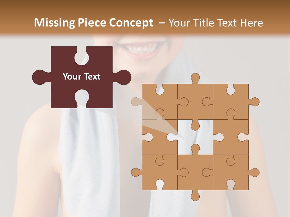 A Young Boy Wearing Sunglasses And A Blue Scarf PowerPoint Template