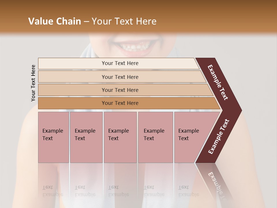 A Young Boy Wearing Sunglasses And A Blue Scarf PowerPoint Template