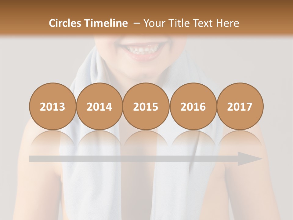 A Young Boy Wearing Sunglasses And A Blue Scarf PowerPoint Template