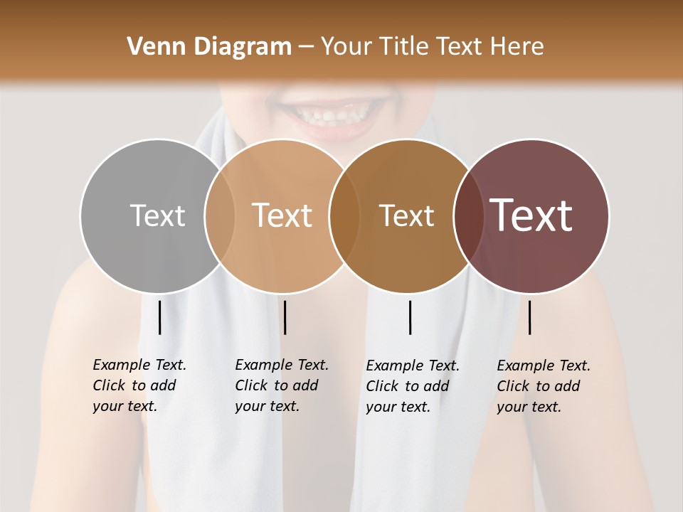 A Young Boy Wearing Sunglasses And A Blue Scarf PowerPoint Template