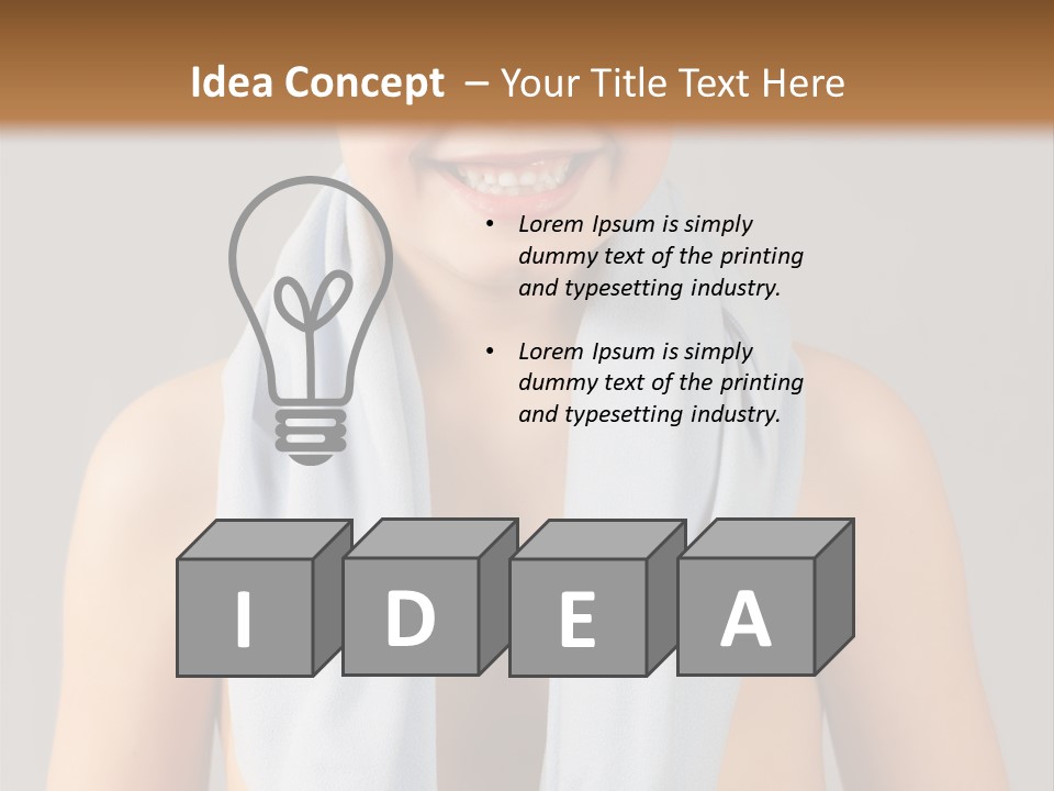 A Young Boy Wearing Sunglasses And A Blue Scarf PowerPoint Template