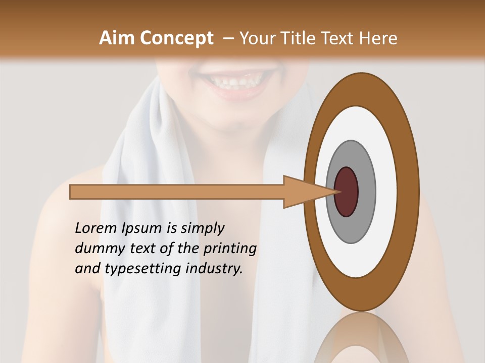 A Young Boy Wearing Sunglasses And A Blue Scarf PowerPoint Template