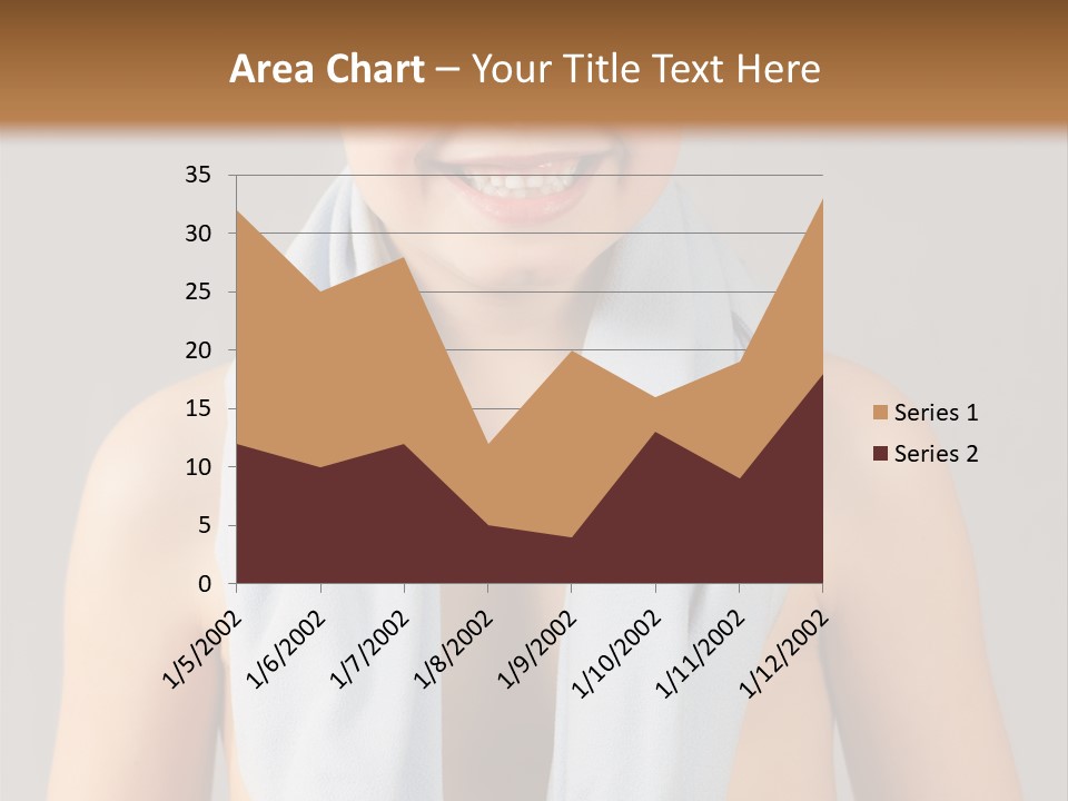 A Young Boy Wearing Sunglasses And A Blue Scarf PowerPoint Template