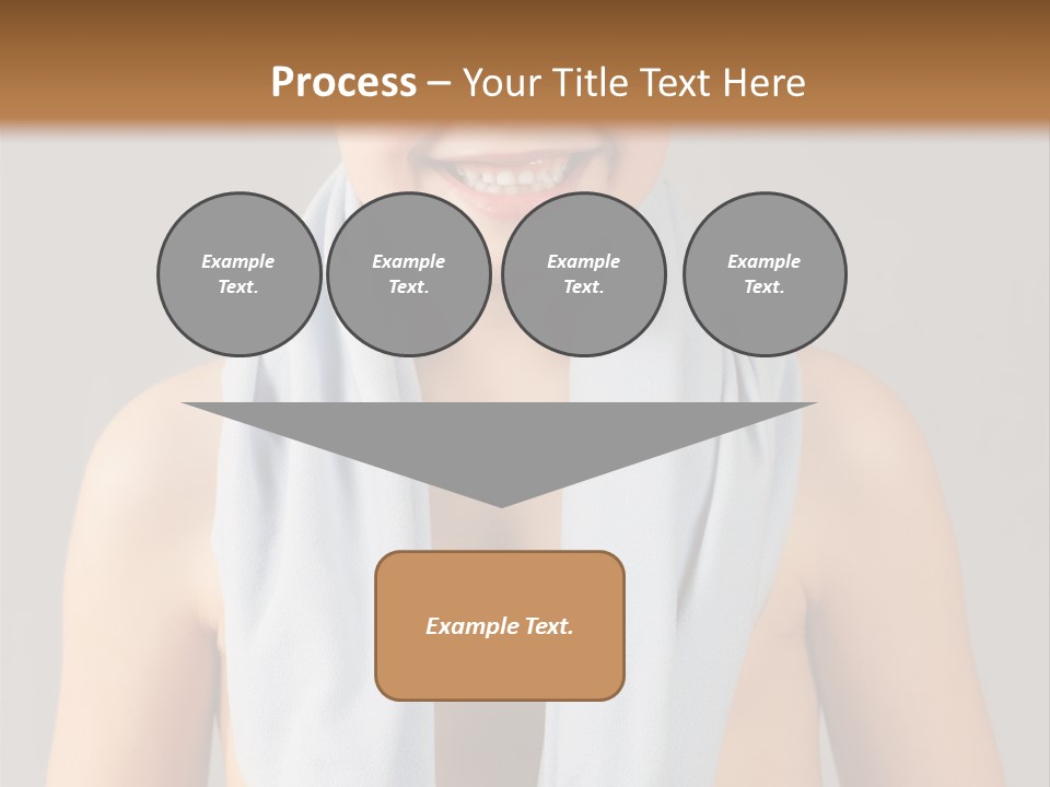 A Young Boy Wearing Sunglasses And A Blue Scarf PowerPoint Template