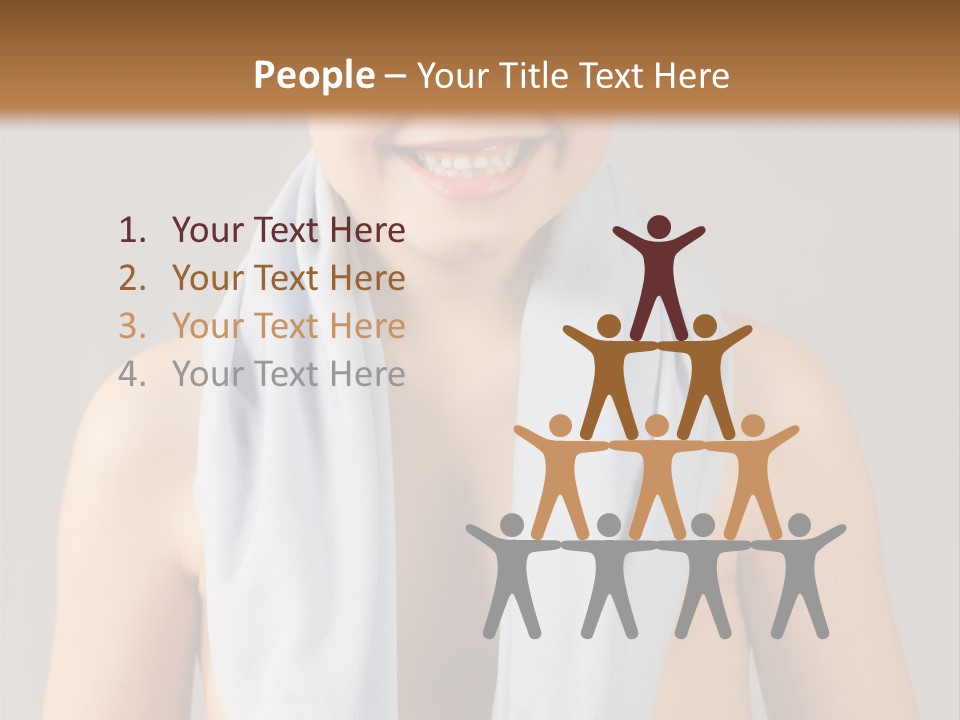 A Young Boy Wearing Sunglasses And A Blue Scarf PowerPoint Template