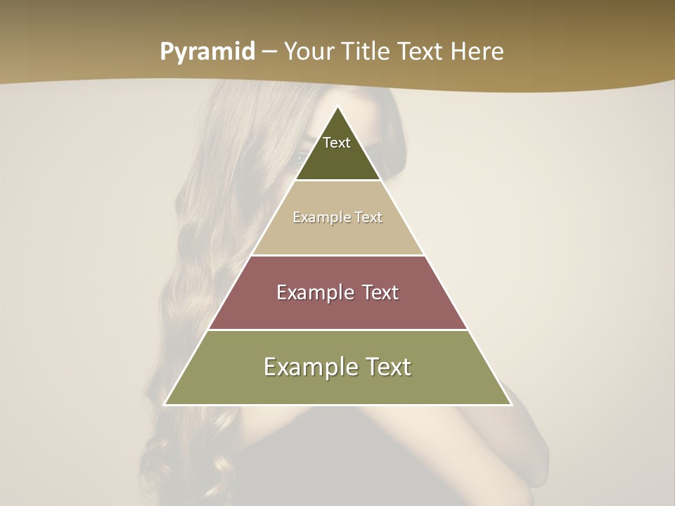 A Woman In A Black Dress With A Ring On Her Finger PowerPoint Template