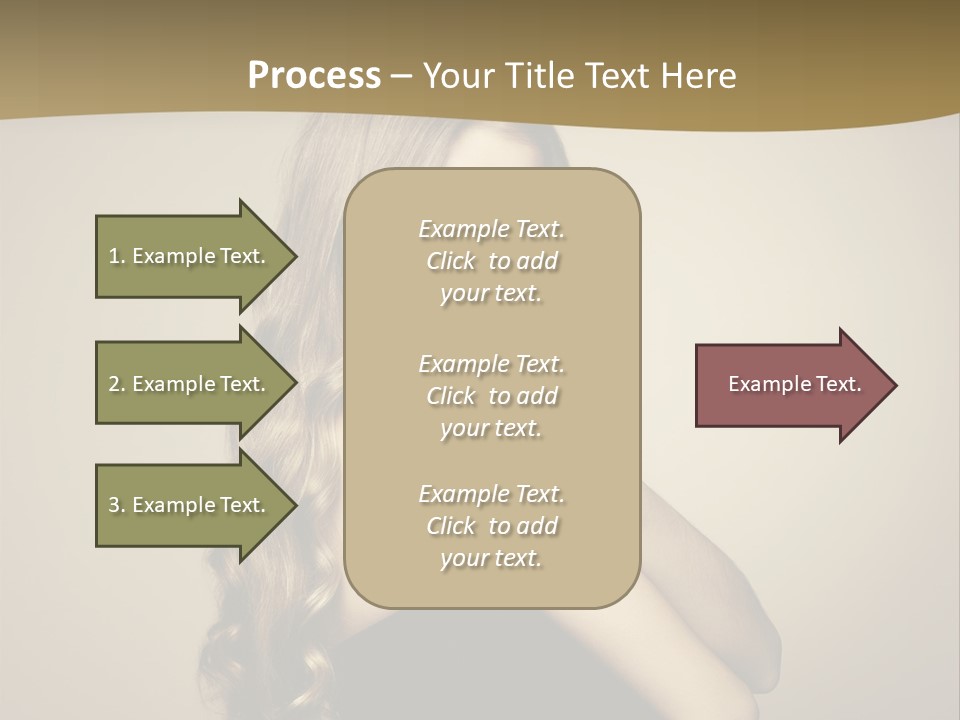 A Woman In A Black Dress With A Ring On Her Finger PowerPoint Template