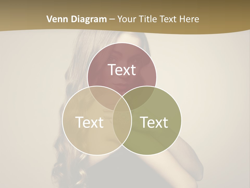 A Woman In A Black Dress With A Ring On Her Finger PowerPoint Template