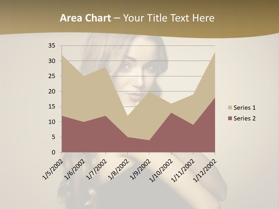 A Woman In A Black Dress With A Ring On Her Finger PowerPoint Template