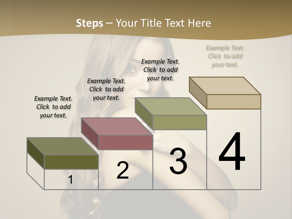 A Woman In A Black Dress With A Ring On Her Finger PowerPoint Template