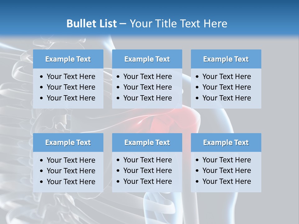 A Skeleton With A Highlighted Shoulder Is Shown In This Powerpoint Presentation PowerPoint Template