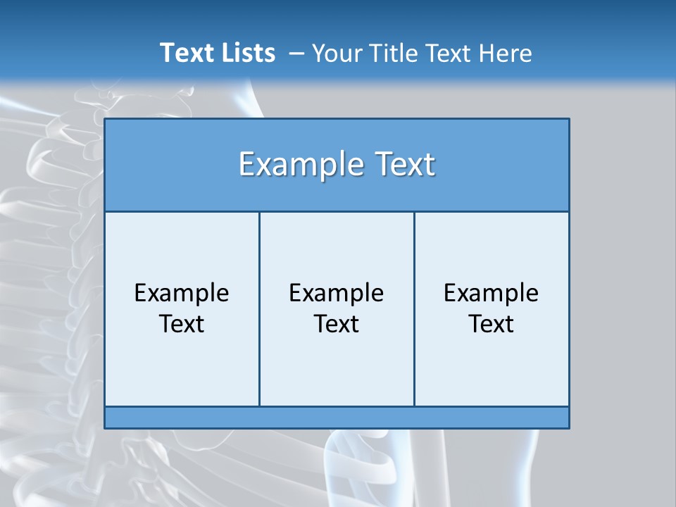 A Skeleton With A Highlighted Shoulder Is Shown In This Powerpoint Presentation PowerPoint Template