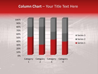 A Dark Tunnel With A Light At The End PowerPoint Template