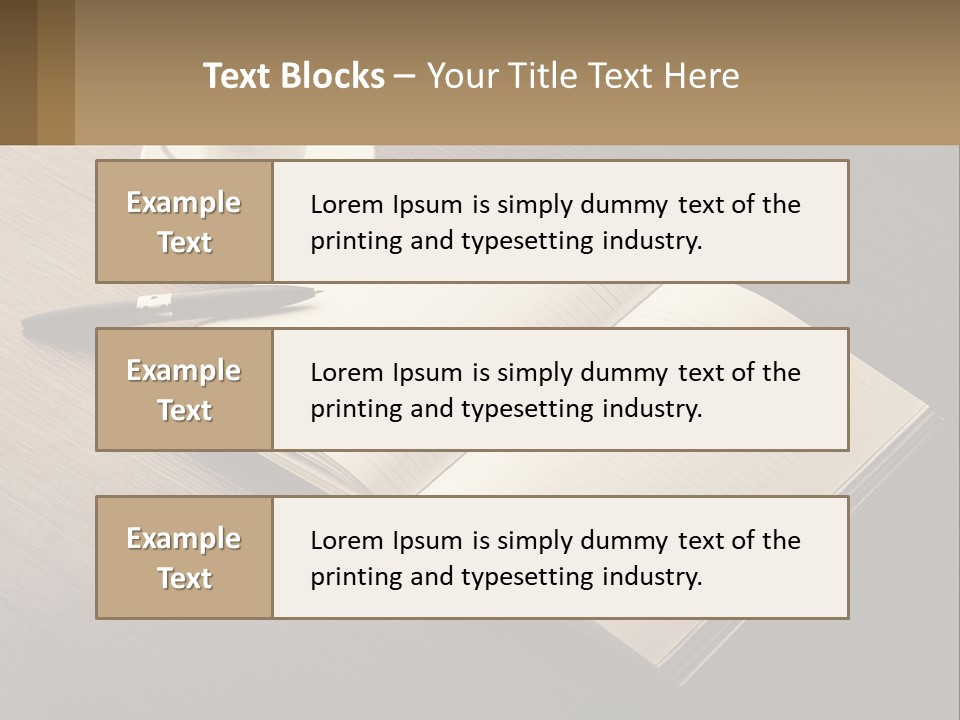 A Cup Of Coffee And A Book On A Table PowerPoint Template