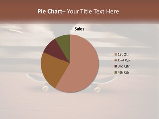 A Man Riding A Skateboard Down A Street PowerPoint Template