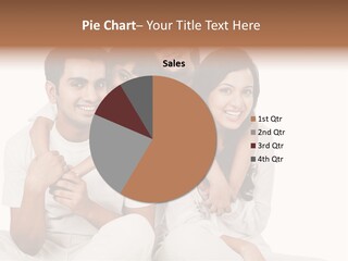 A Group Of People Are Posing For A Picture PowerPoint Template