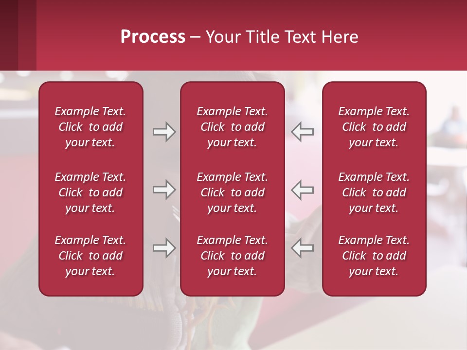 A Young Boy Eating Noodles In A Restaurant PowerPoint Template
