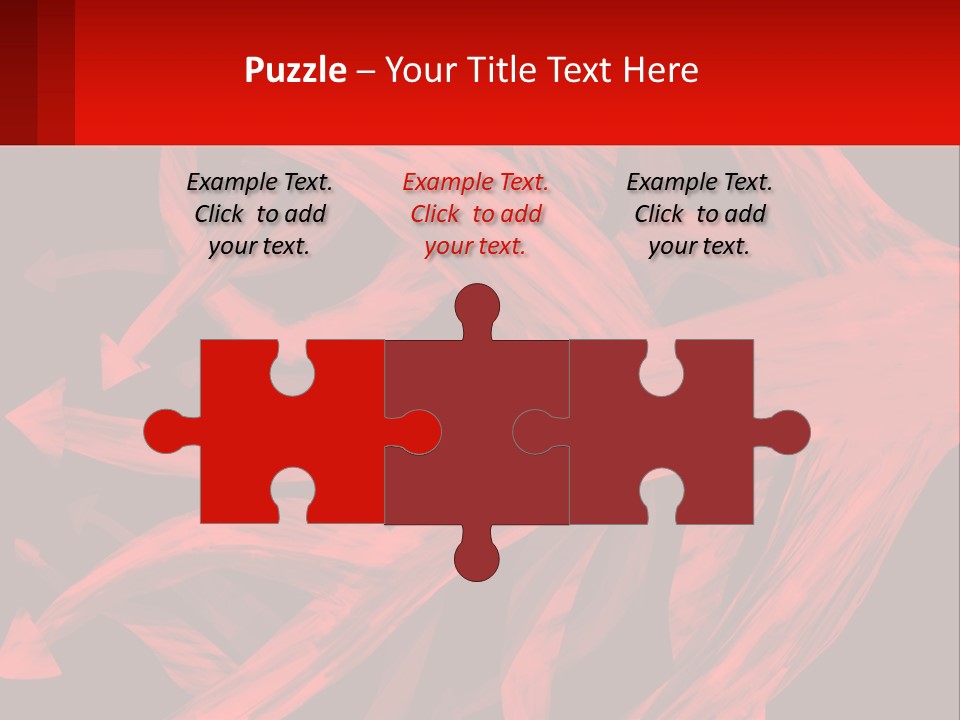 A Red And Black Abstract Background With Arrows PowerPoint Template