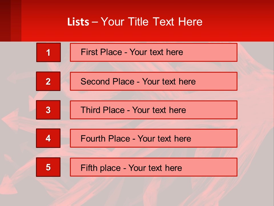 A Red And Black Abstract Background With Arrows PowerPoint Template