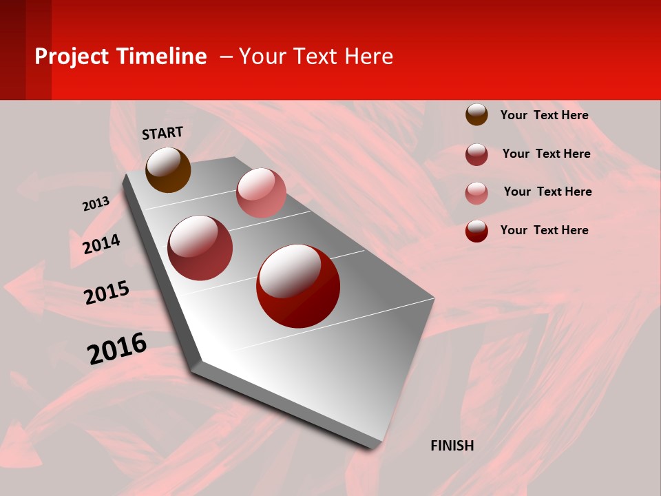 A Red And Black Abstract Background With Arrows PowerPoint Template