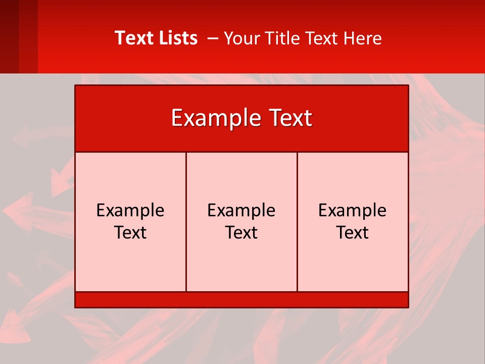 A Red And Black Abstract Background With Arrows PowerPoint Template