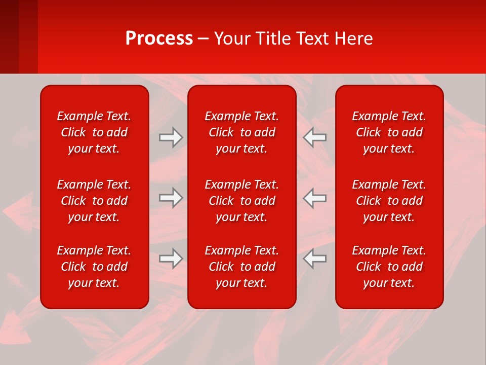 A Red And Black Abstract Background With Arrows PowerPoint Template