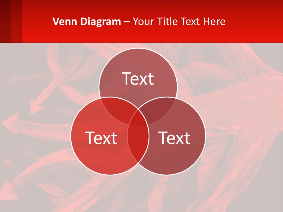 A Red And Black Abstract Background With Arrows PowerPoint Template