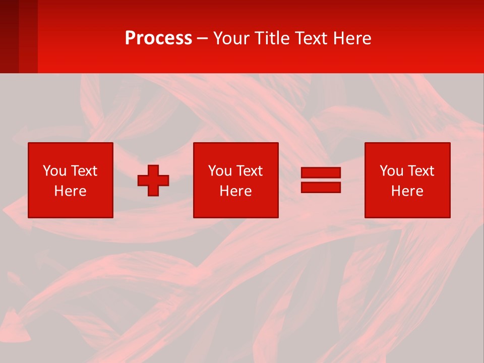 A Red And Black Abstract Background With Arrows PowerPoint Template