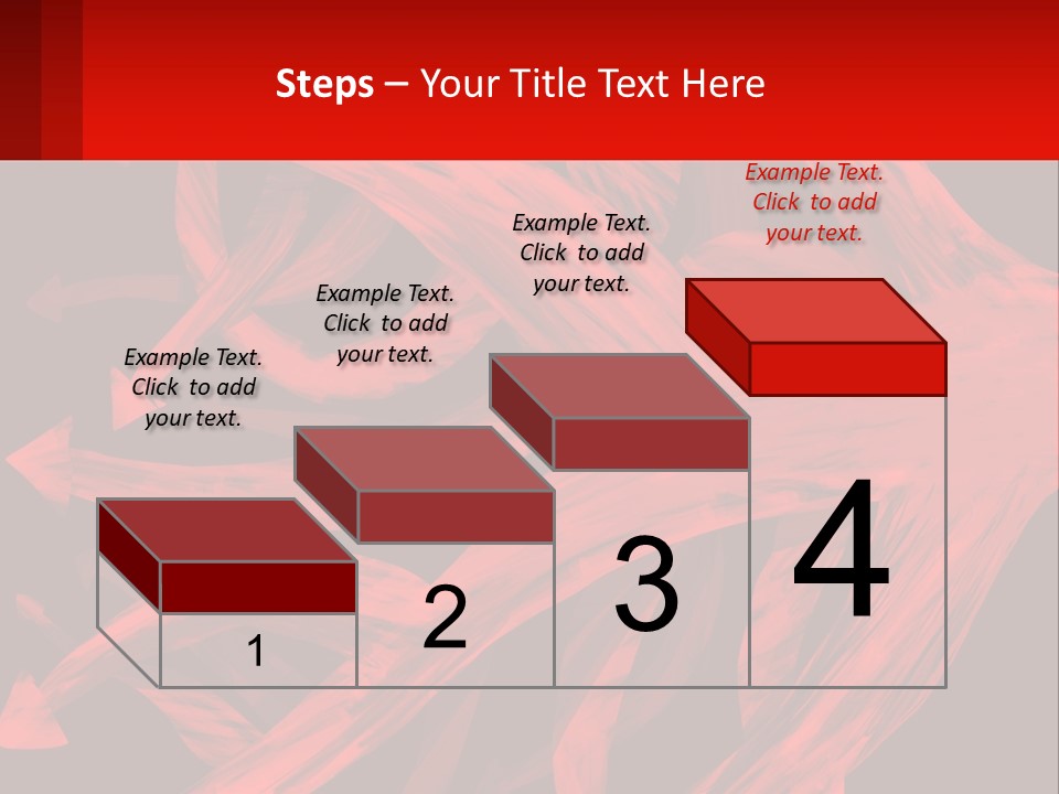 A Red And Black Abstract Background With Arrows PowerPoint Template